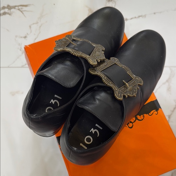 Men's Colonial Pilgrim Shoes - Deluxe - Picture 2 of 4